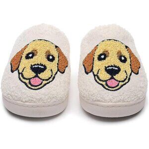 Afellicy Cat Slipper for Women Dog Slippers Cozy Fuzzy Lining Cute Animals